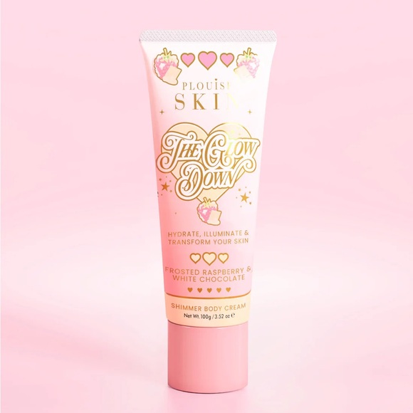 P.Louise Frosted Raspberry & White Chocolate Shimmer Body Cream - Picture 6 of 6